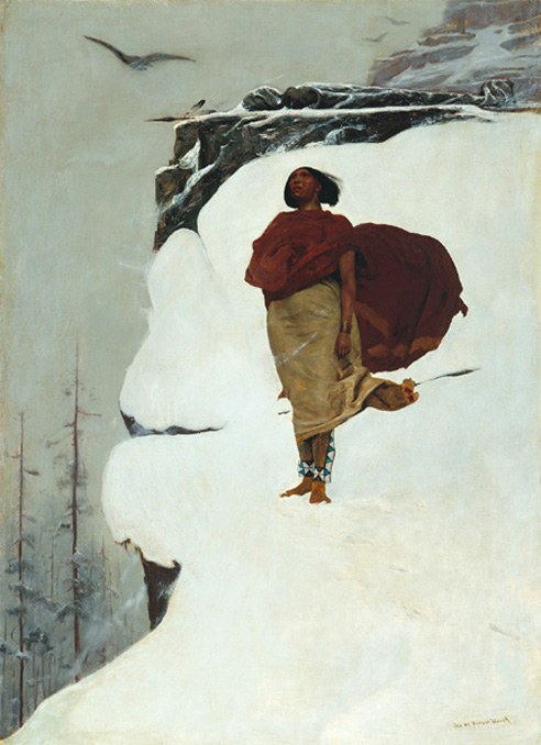 Unknown Artist Mourning her brave